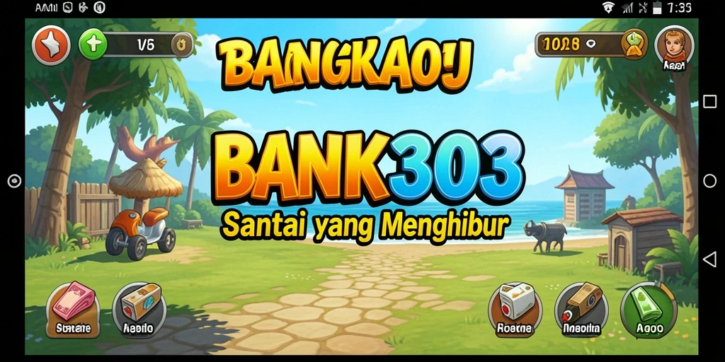 Tangkapan layar BANK303 menunjukkan gameplay yang menyenangkan dan penuh warna.