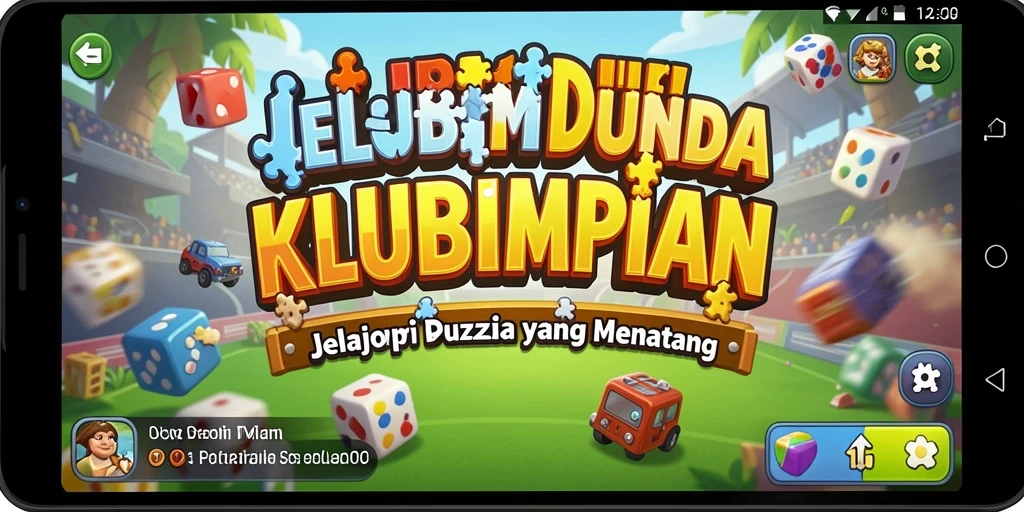 Tampilan gameplay KLUBIMPIAN menantang dan mengasyikkan.
