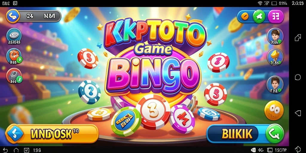 Tampilan gameplay seru dan interaktif dari KPKTOTO Bingo.
