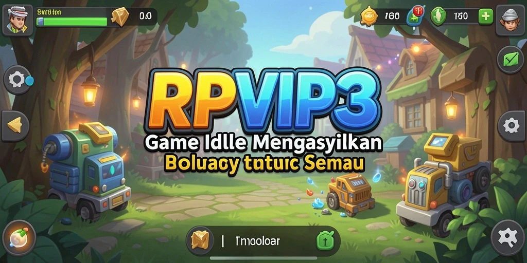 Tampilan gameplay RPVIP3 yang menarik dan penuh warna.